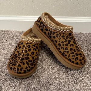 Cheetah Print Ugg Tasman Slipper